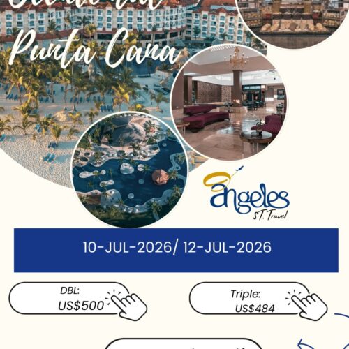 Occidental Punta Cana | 10 al 12 de Julio 2026 |  Todo Incluido