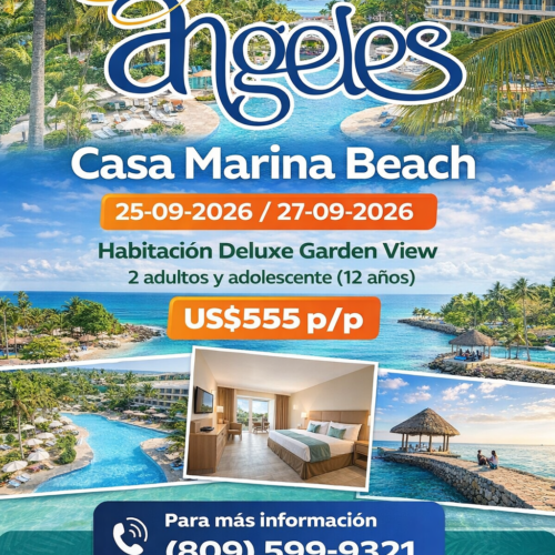 Casa Marina Beach - 25 al 27 septiembre 2026 -Escapada al Paraíso