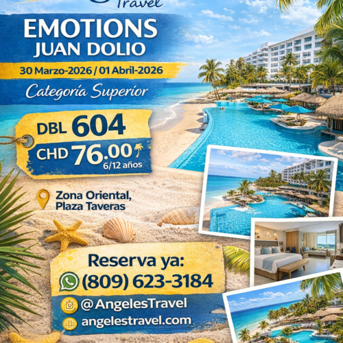 Santo Domingo Bay | 01 al 03 de Abril 2026 | Habitación Deluxe | Escapada en Pareja