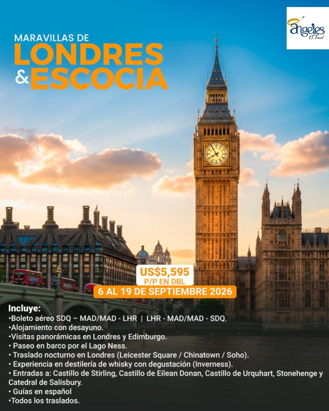 ✨ Maravillas de Londres & Escocia