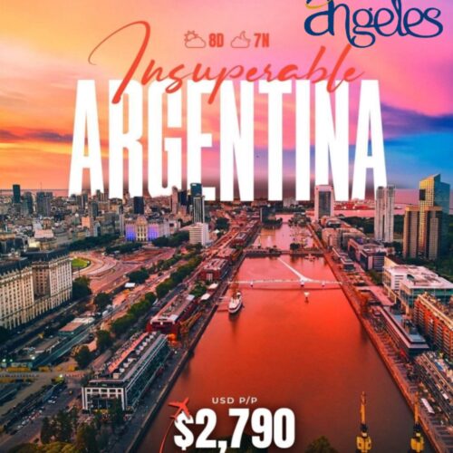 ARGENTINA INSUPERABLE DEL 14 AL 21 DE AGOSTO