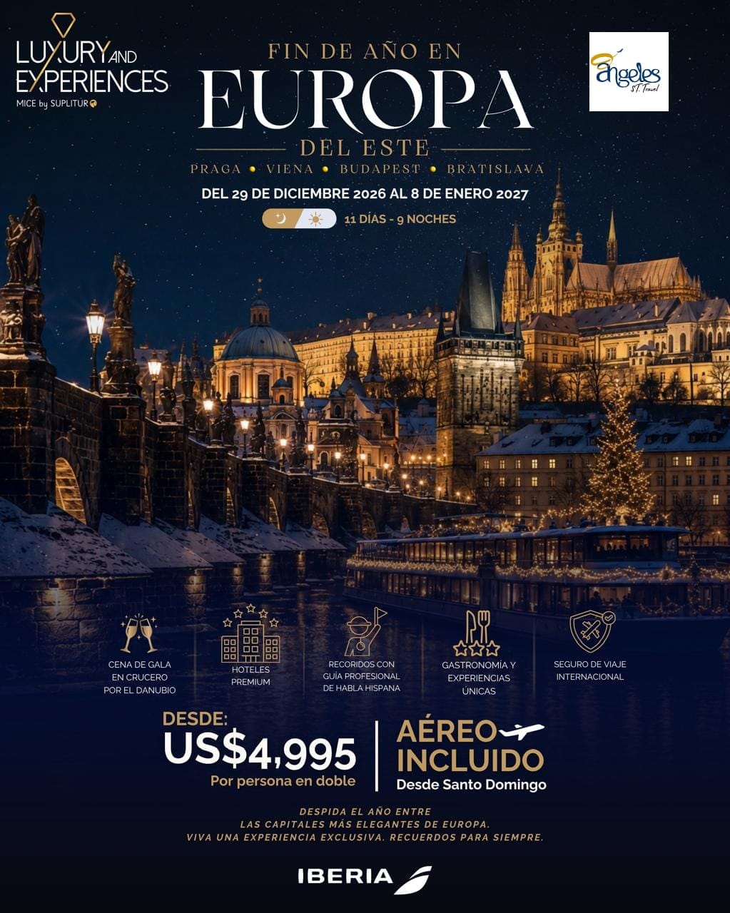 NUEVA SALIDA GRUPAL LUXURY | FIN DE AÑO EN EUROPA DEL ESTE 2026