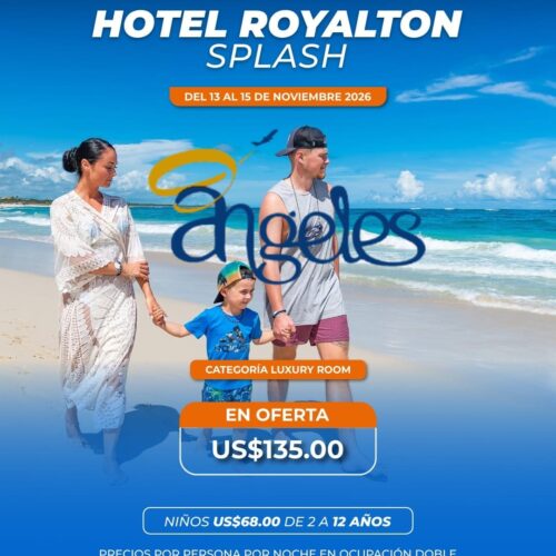 Escápate al paraíso en Royalton Splash Punta Cana