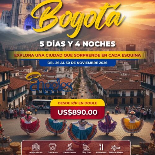 Descubre Bogotá con Ángeles ST Travel ✈️🇨🇴