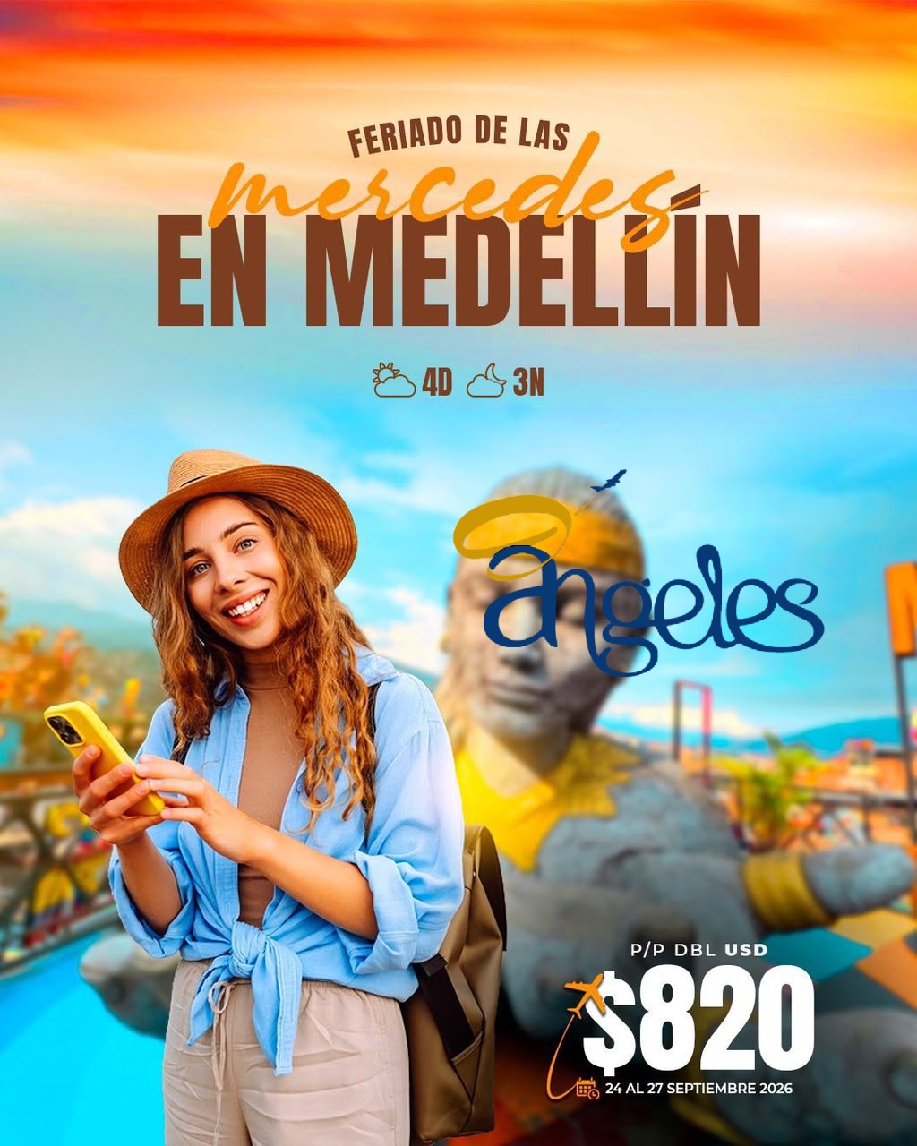 🌼✈️ FERIADO DE LAS MERCEDES EN MEDELLÍN 2026 🇨🇴✨