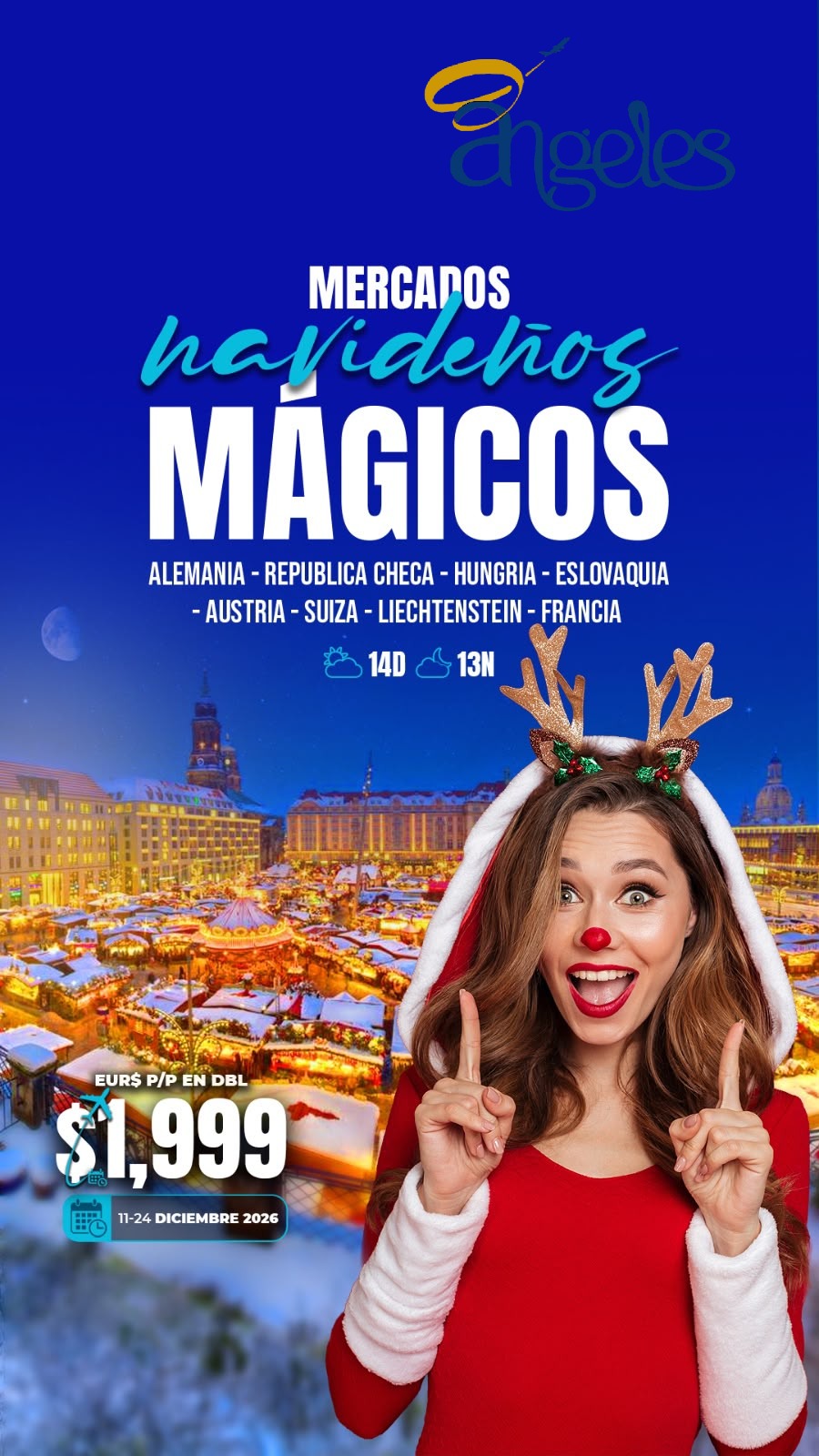 🎄✨ Vive la magia de la Navidad en el corazón de Europa ✨🎄