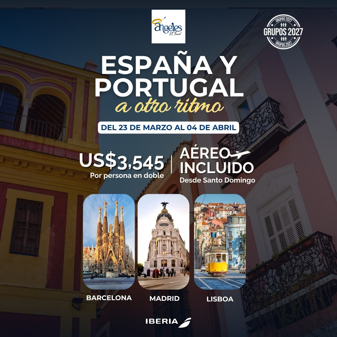 ¡NUEVO PAQUETE DISPONIBLE: ESPAÑA Y PORTUGAL A OTRO RITMO 2027!