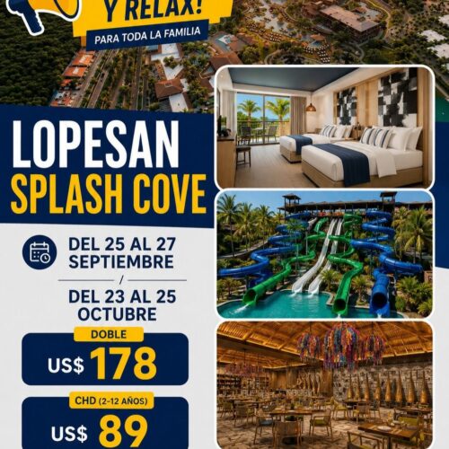 ¡Diversióny recuerdos inolvidables en Lopesan Splash Cove!